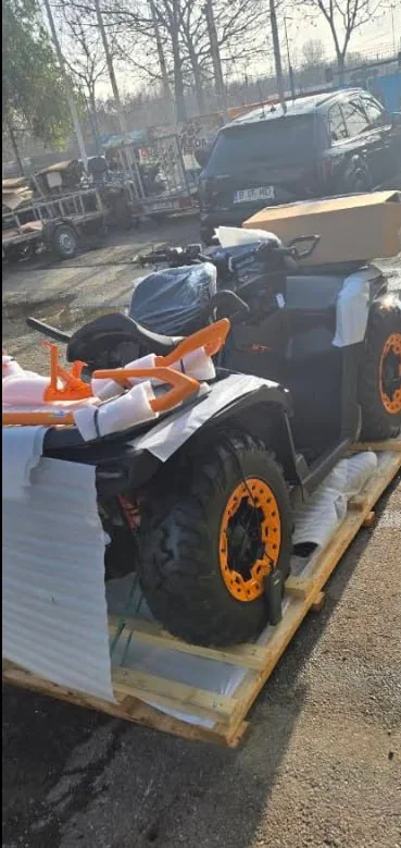Lucrări în atelierul Quad Armada Moto